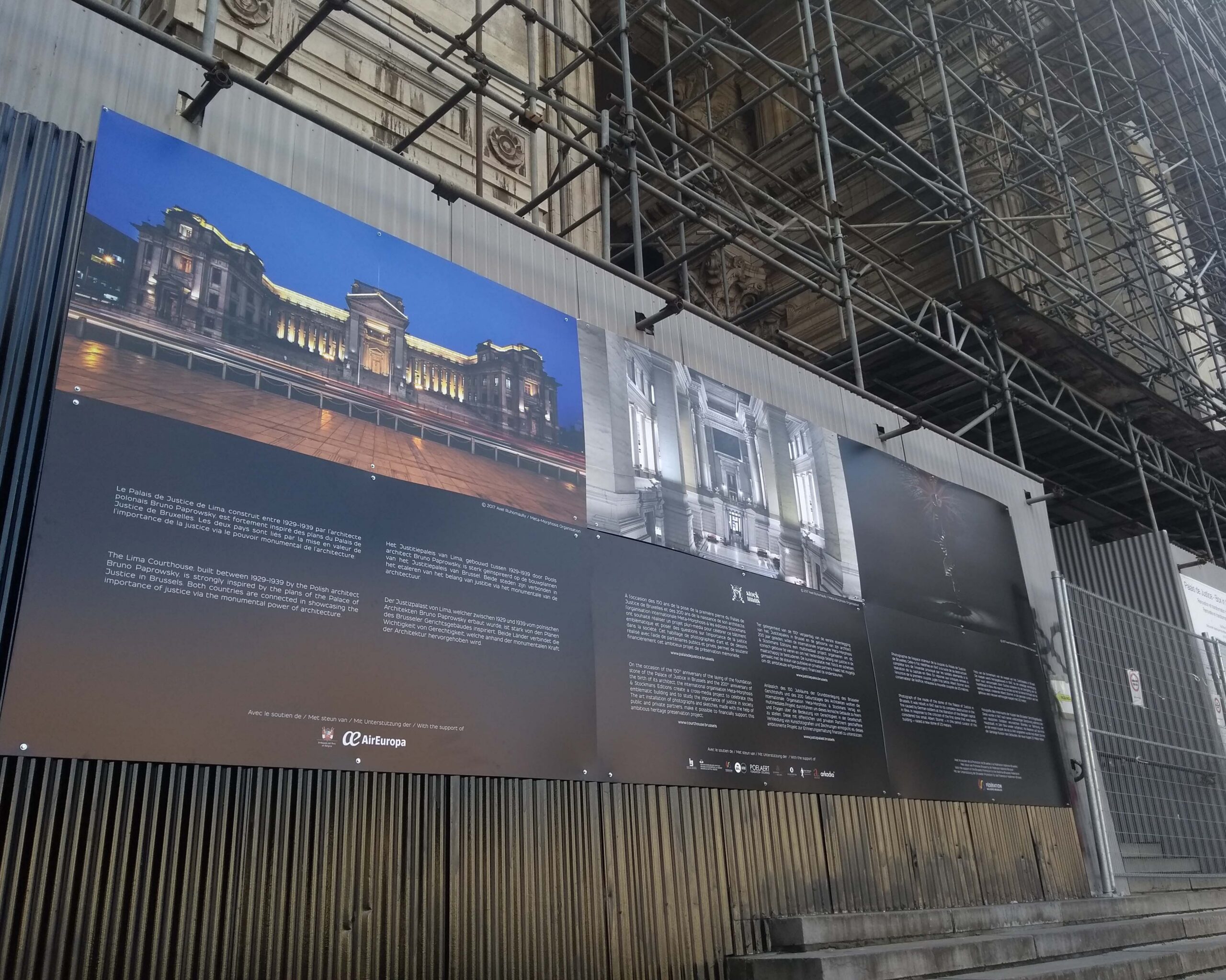 Un habillage pour l’un des plus grand palais de justice du monde