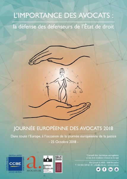 Journée européenne des avocats – 25 octobre 2018