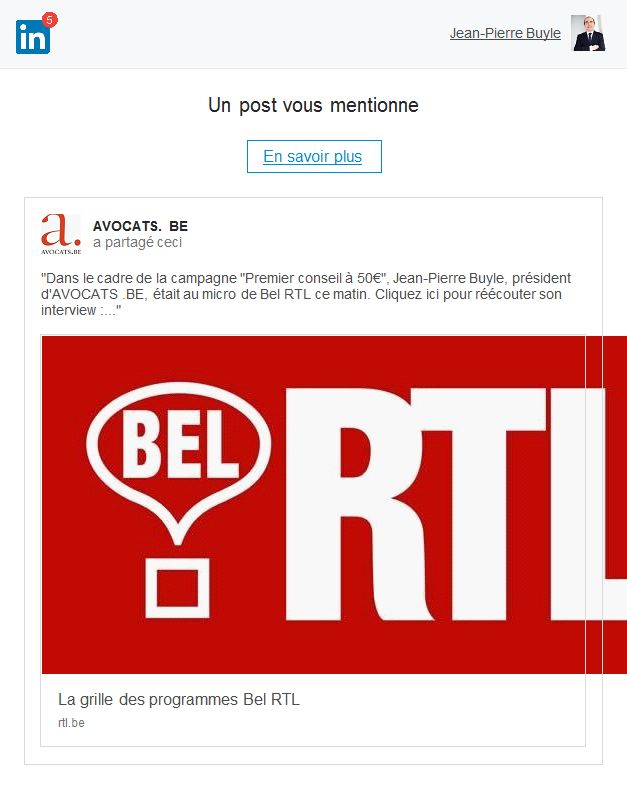 Dans le cadre de la campagne “premier conseil à 50 €”…