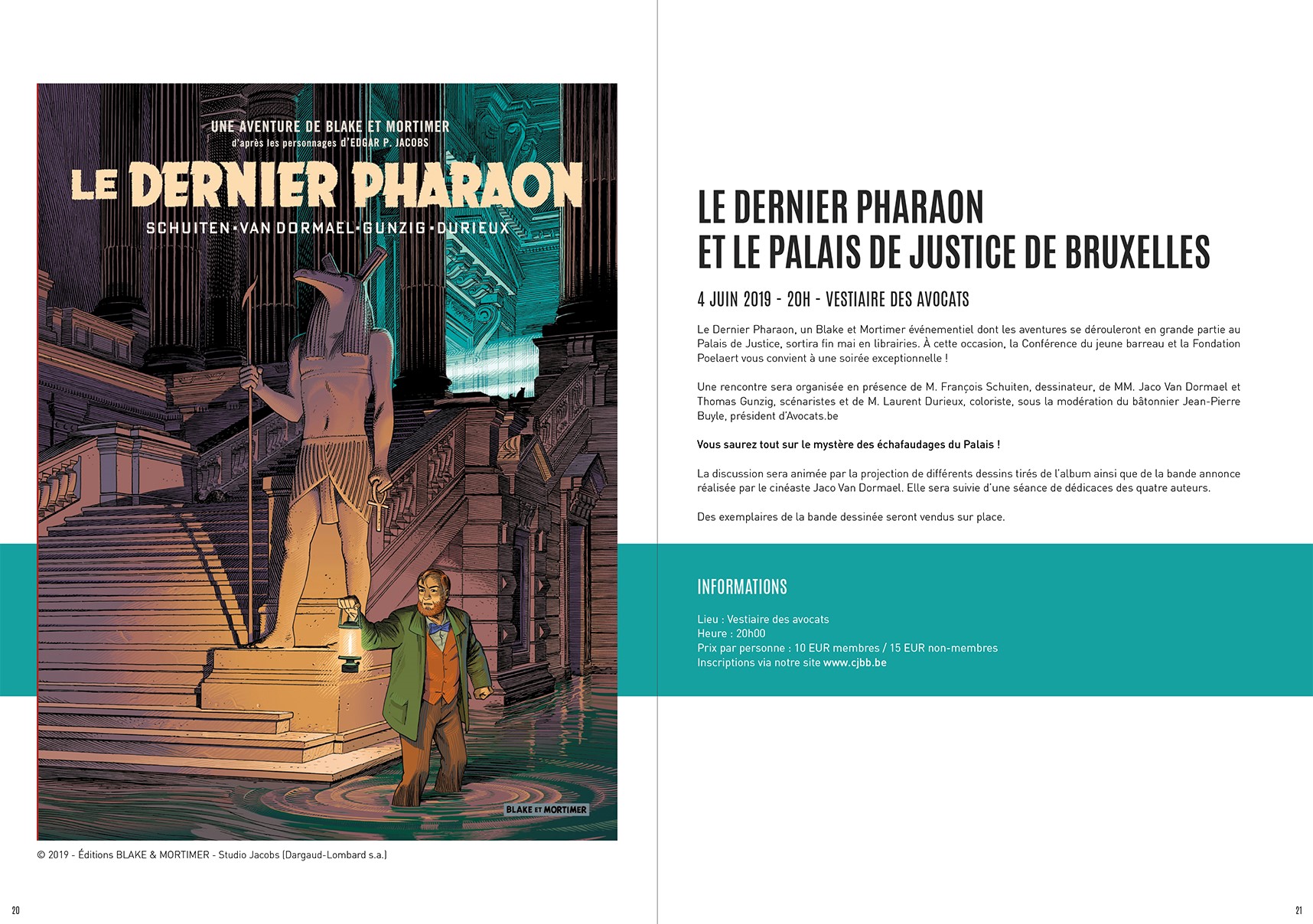 Le dernier pharaon et le palais de justice de Bruxelles – vous saurez tout sur le mystère des échafaudages du Palais !