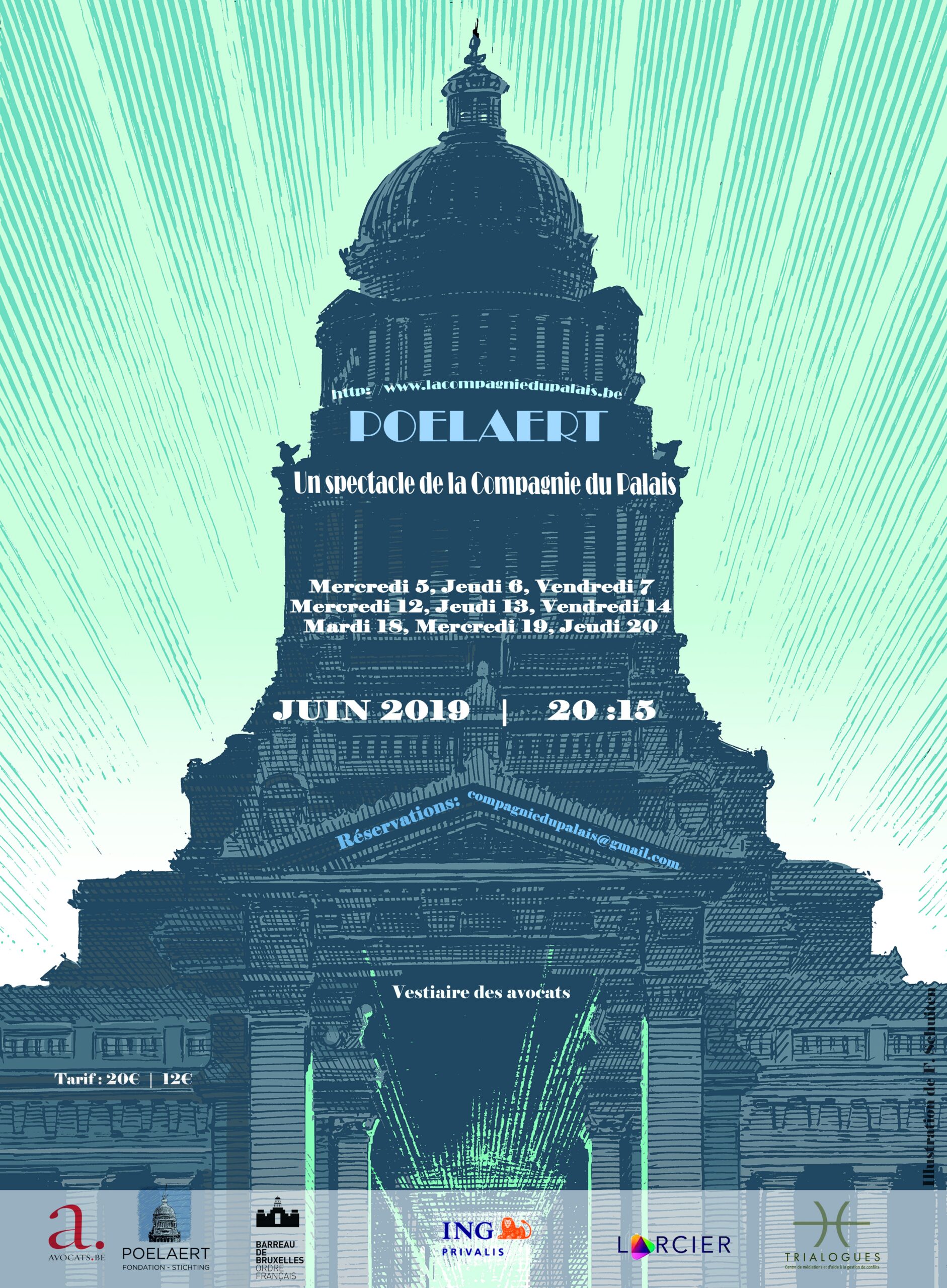 Joseph Poelaert, un illustre inconnu – Un spectacle de la Compagnie du Palais