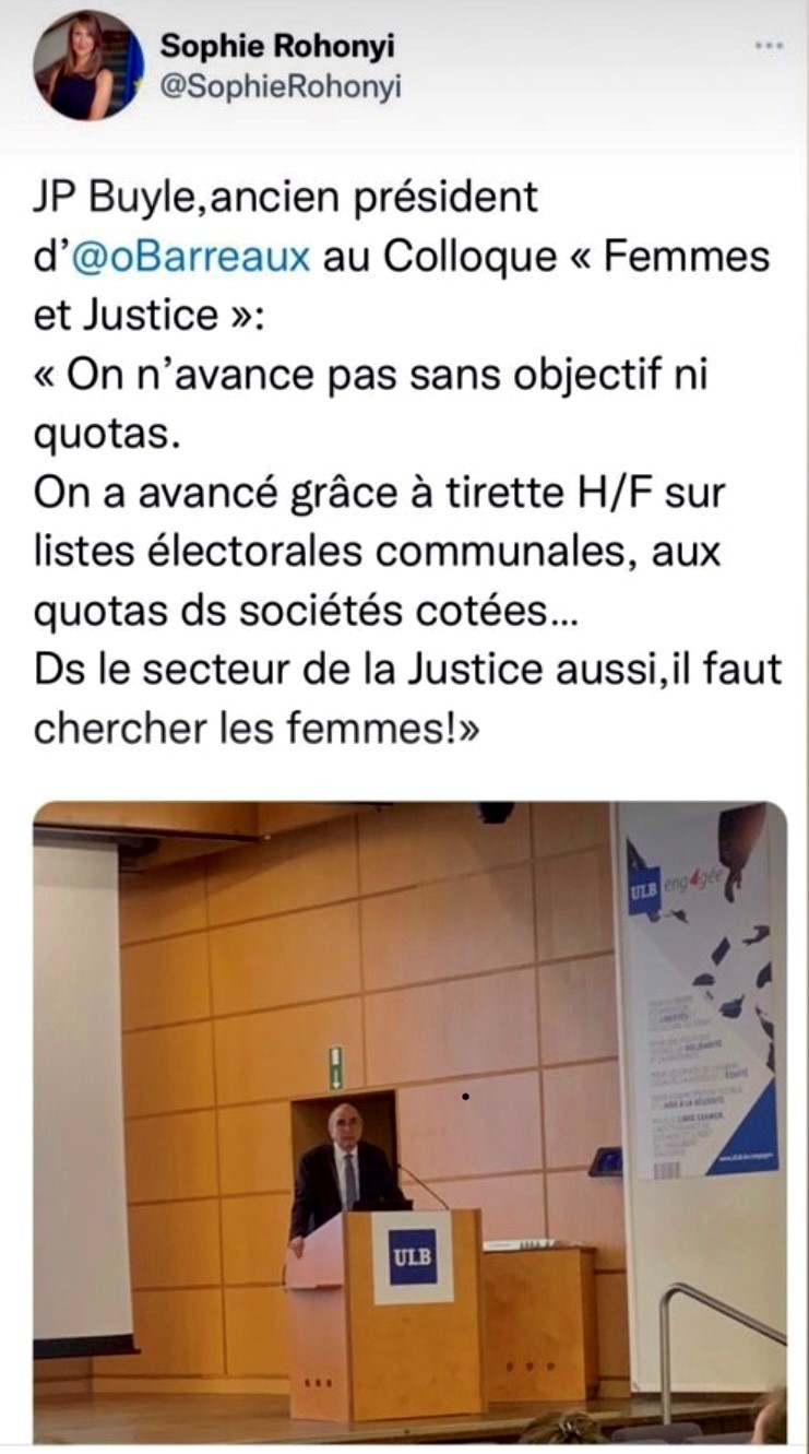 Colloque: Femmes et justice, le19/05/2022 à ULB Faculté Droit et de Criminologie