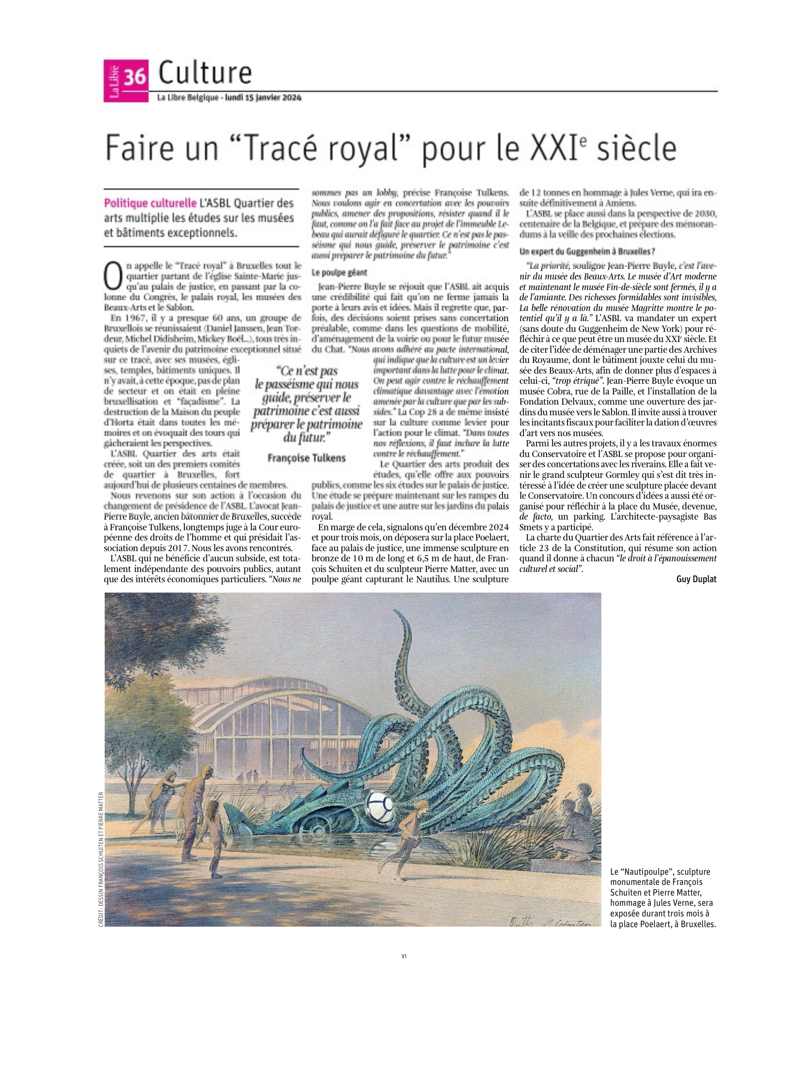 Faire un “Tracé royal” pour le XXIe siècle