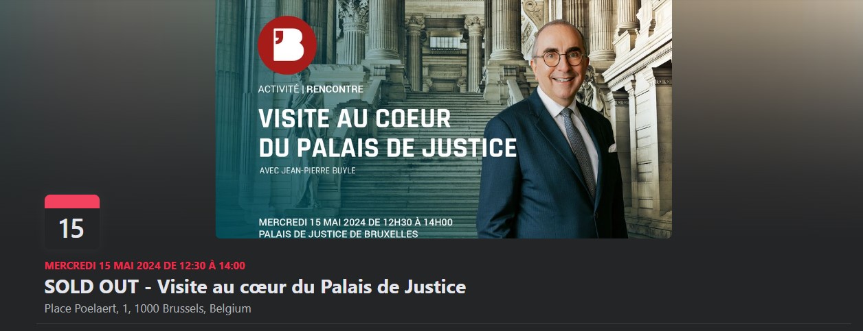 Visite au coeur du Palais de Justice