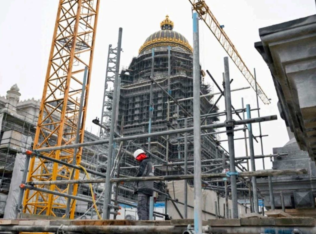 Une histoire belge, l’interminable rénovation du palais de justice belge
