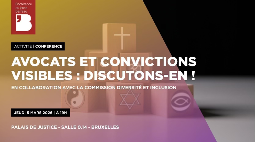 Avocats et convictions visibles : discutons-en !